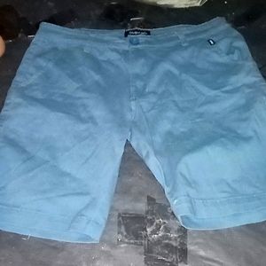 Like New Aeropostale light blue shorts A87/NY Size 34 Waist.Retail $40.